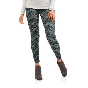 Mint Chevron Leggings